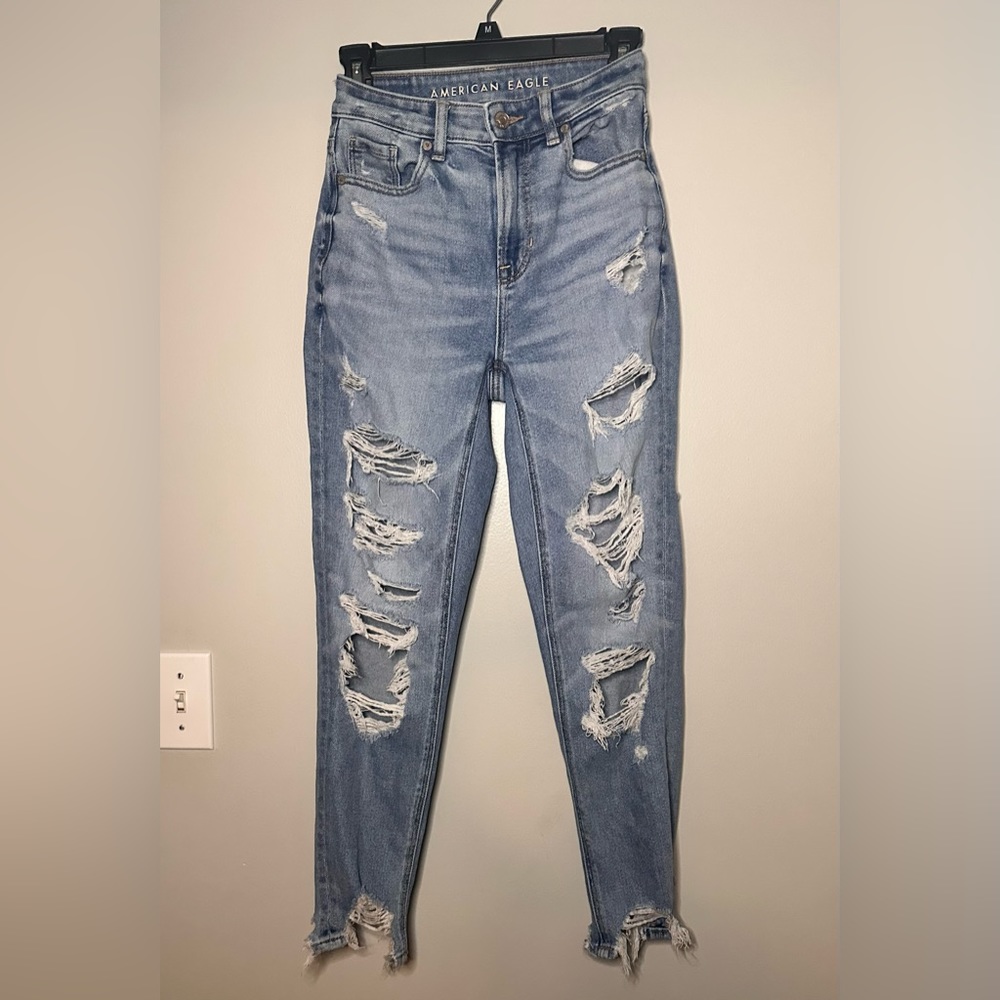 American Eagle Mom Jeans Size 000 Short